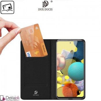 Dux Ducis dirbtinės odos atverčiamas dėklas - juodas (Samsung S20 Fe) Dux Ducis dirbtinės odos atverčiamas dėklas - juodas (Samsung S20 Fe)